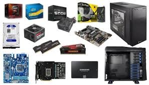 Components for Assembling PC (Cpu, Motherboard, Ram, Cabinet, Keyboard, Mouse, NUC)